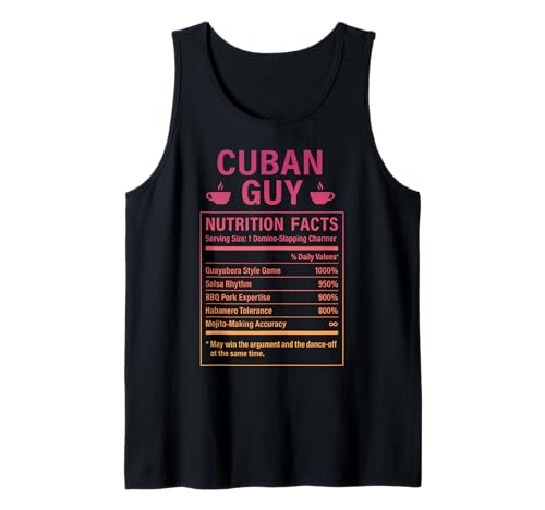 Lustiger kubanischer Kerl stolze Männer mit kubanischen Wurzeln Tank Top Lustiger kubanischer Kerl stolze Männer mit kubanischen Wurzeln Tank Top von Cuban Humor Gifts for Cuban Men