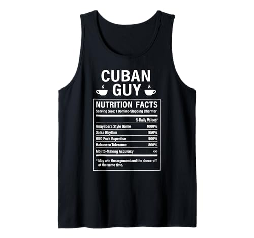 Lustiger kubanischer Kerl stolze Männer mit Kubawurzeln Tank Top Lustiger kubanischer Kerl stolze Männer mit Kubawurzeln Tank Top von Cuban Humor Gifts for Men of Cuba