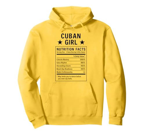 Lustiges kubanisches Mädchen, stolze Frauen mit Kubawurzeln Pullover Hoodie von Cuban Humor Gifts for Women of Cuba