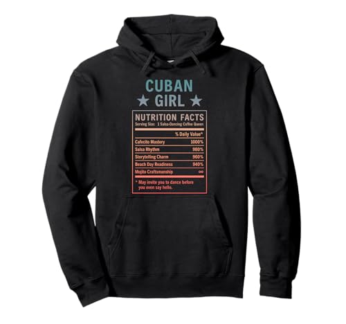 Lustiges kubanisches Mädchen, stolze Frauen mit Kubawurzeln Pullover Hoodie von Cuban Humor Gifts for Women of Cuba