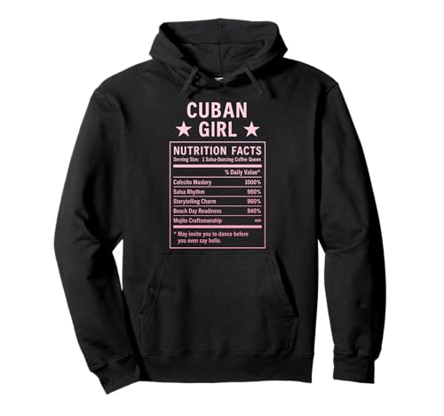 Lustiges kubanisches Mädchen, stolze Frauen mit Kubawurzeln Pullover Hoodie von Cuban Humor Gifts for Women of Cuba