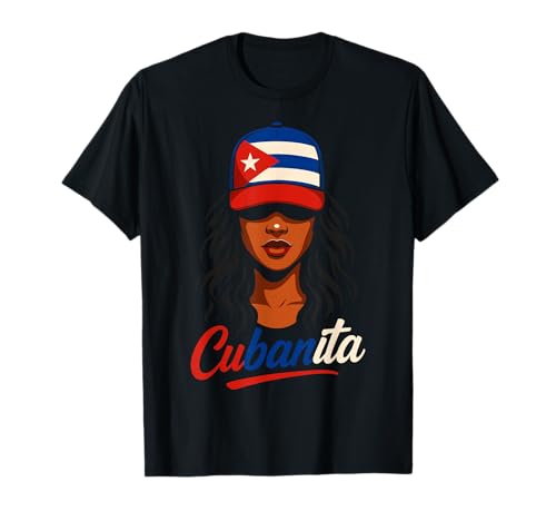 Cubanita Cuban Pride Woman Design Kuba Flagge Latina Heritage T-Shirt Cubanita Cuban Pride Woman Design Kuba Flagge Latina Heritage T-Shirt von Cubanita Cuban Pride Heritage Tshirtoftheyear
