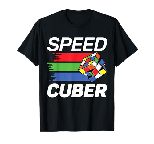 Cube's Magic - Puzzle Würfel T-Shirt - Unisex Erwachsene & Kinder - Schwarz - Klein - Kurzarm - Klassisch - Speedcuber, Puzzle-Enthusiasten, Speedcuber, Rätselfans von Cube's Magic
