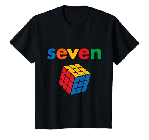 Puzzle Cube Speed Cubing 8 Geburtstag Kinder Jungen T-Shirt von Cube's Magic
