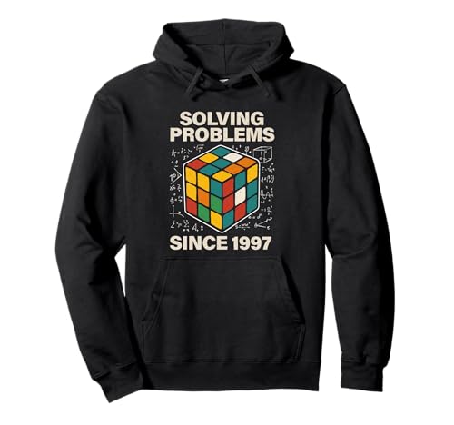 Puzzle Cube Speed Cubing Herren Pullover Hoodie von Cube's Magic