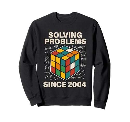 Puzzle Cube Speed Cubing Herren Sweatshirt von Cube's Magic