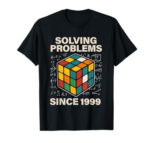 Puzzle Cube Speed Cubing Herren T-Shirt von Cube's Magic