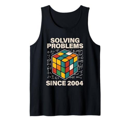 Puzzle Cube Speed Cubing Herren Tank Top von Cube's Magic