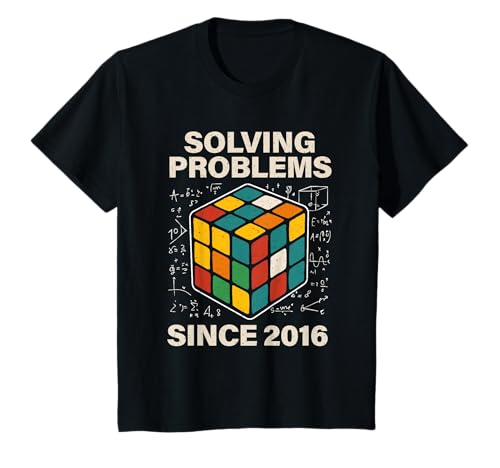 Puzzle Cube Speed Cubing Jungen Kinder T-Shirt von Cube's Magic
