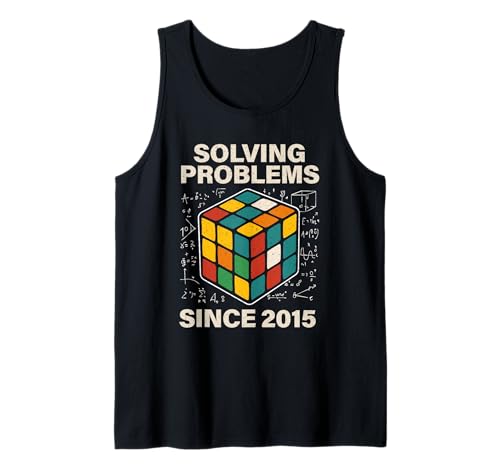 Puzzle Cube Speed Cubing Jungen Kinder Tank Top von Cube's Magic