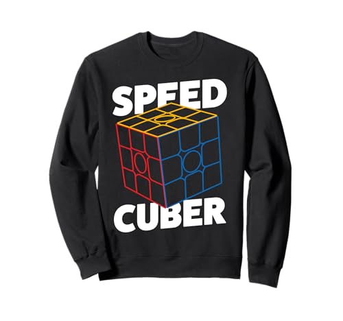 Puzzle Cube Speed Cubing Kinder Jungen Sweatshirt von Cube's Magic
