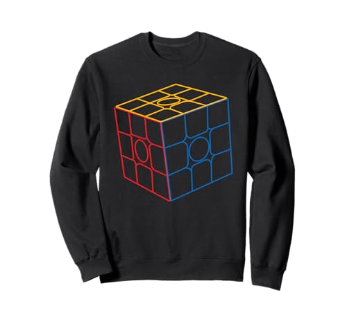 Puzzle Cube Speed Cubing Kinder Jungen Sweatshirt von Cube's Magic