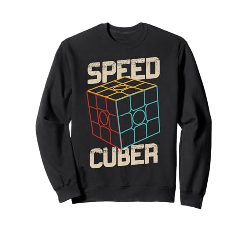 Puzzle Cube Speed Cubing Kinder Jungen Sweatshirt von Cube's Magic