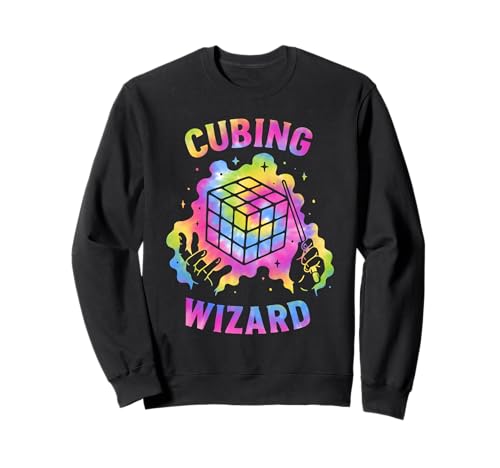 Puzzle Cube Speed Cubing Kinder Jungen Sweatshirt von Cube's Magic