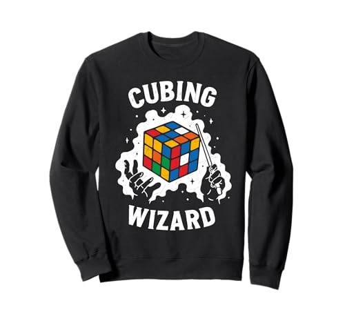 Puzzle Cube Speed Cubing Kinder Jungen Sweatshirt von Cube's Magic