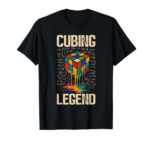 Puzzle Cube Speed Cubing Kinder Jungen T-Shirt von Cube's Magic