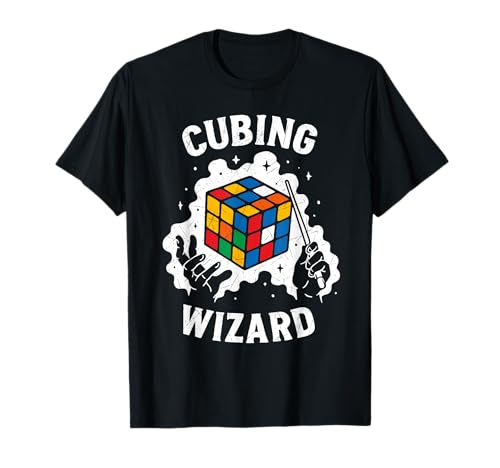 Puzzle Cube Speed Cubing Kinder Jungen T-Shirt von Cube's Magic