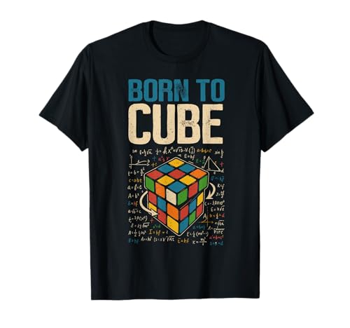 Puzzle Cube Speed Cubing Kinder Jungen T-Shirt von Cube's Magic