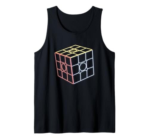 Puzzle Cube Speed Cubing Kinder Jungen Tank Top von Cube's Magic
