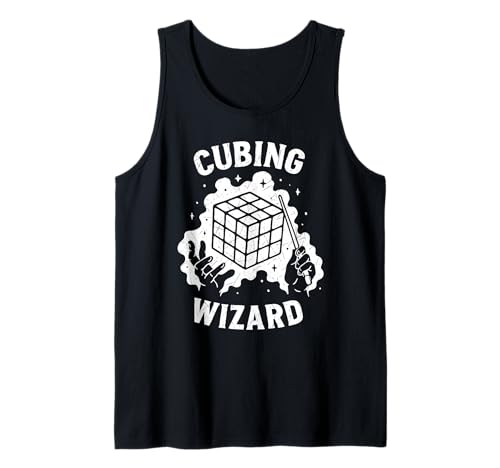 Puzzle Cube Speed Cubing Kinder Jungen Tank Top von Cube's Magic