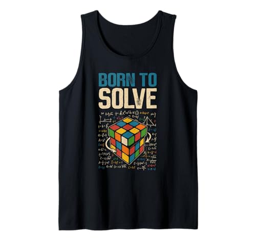 Puzzle Cube Speed Cubing Kinder Jungen Tank Top von Cube's Magic
