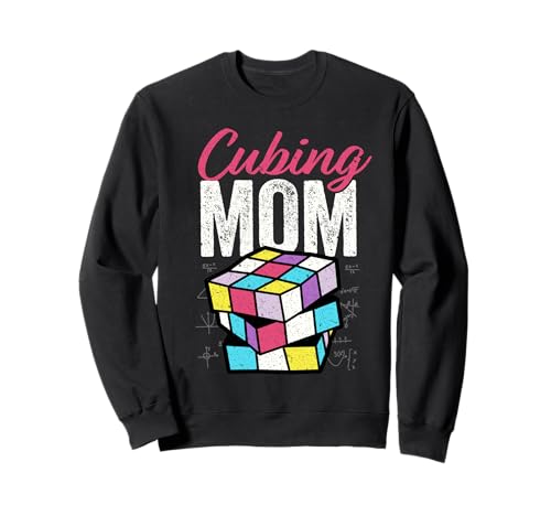 Puzzlewürfel Mama Speed Cubing Sweatshirt von Cube's Magic