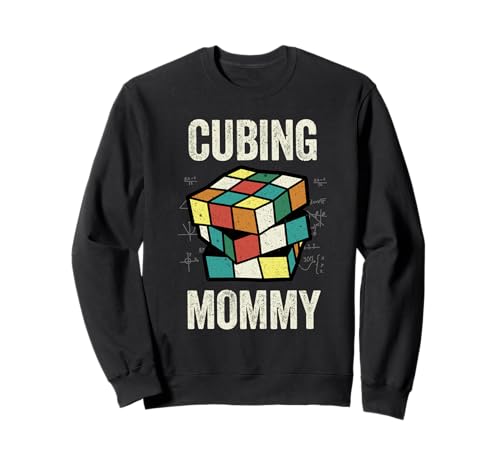 Puzzlewürfel Mama Speed Cubing Sweatshirt von Cube's Magic