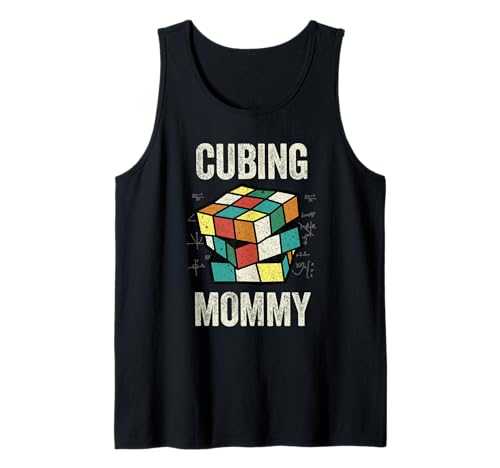 Puzzlewürfel Mama Speed Cubing Tank Top von Cube's Magic