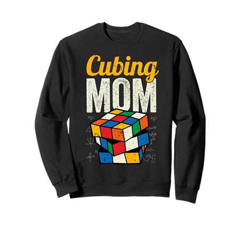 Puzzlewürfel Speed Cubing Mama Sweatshirt von Cube's Magic