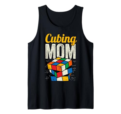 Puzzlewürfel Speed Cubing Mama Tank Top von Cube's Magic
