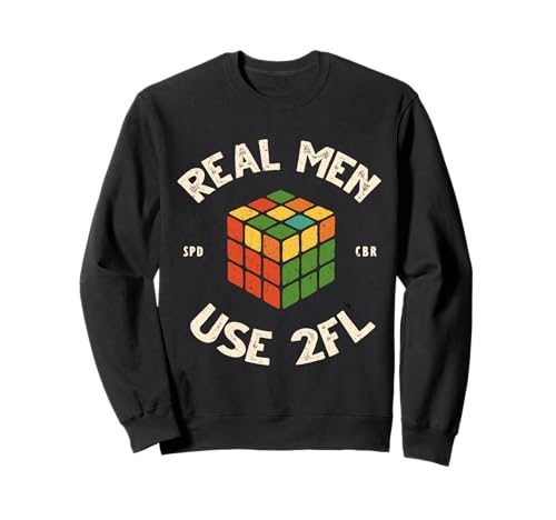 Speed Cube Puzzle Cubing Kinder Herren Sweatshirt von Cube's Magic