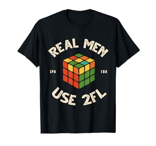 Speed Cube Puzzle Cubing Kinder Herren T-Shirt von Cube's Magic