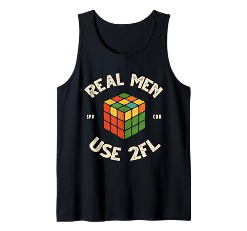 Speed Cube Puzzle Cubing Kinder Herren Tank Top von Cube's Magic