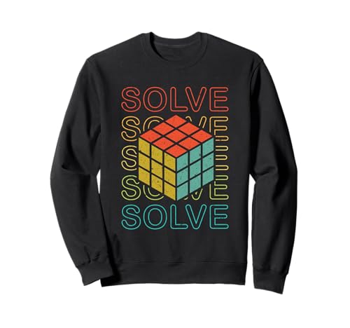 Speed Cube Puzzle Cubing für Kinder Sweatshirt von Cube's Magic
