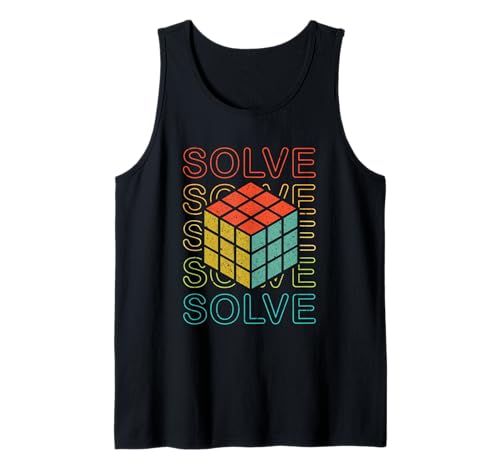 Speed Cube Puzzle Cubing für Kinder Tank Top von Cube's Magic