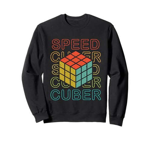 Speed Cuber Puzzle Cubing Kinder Herren Sweatshirt von Cube's Magic