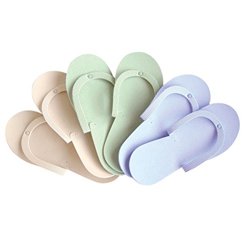 Cuccio Pro Unisex Pedicure Slippers-Assorted Hausschuh, Mehrfarbig, Medium Cuccio Pro Unisex Pedicure Slippers-Assorted Hausschuh, Mehrfarbig, Medium von Cuccio