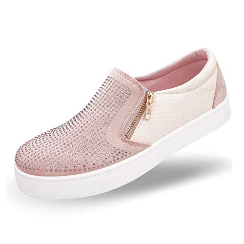 CucuFashion Flache Schuhe für Damen - Turnschuhe Damen, Hallenschuhe Damen Sneaker, Schuhe Damen Sneaker, Damen Schuhe Sneakers, Schlupfschuhe Damen von CucuFashion