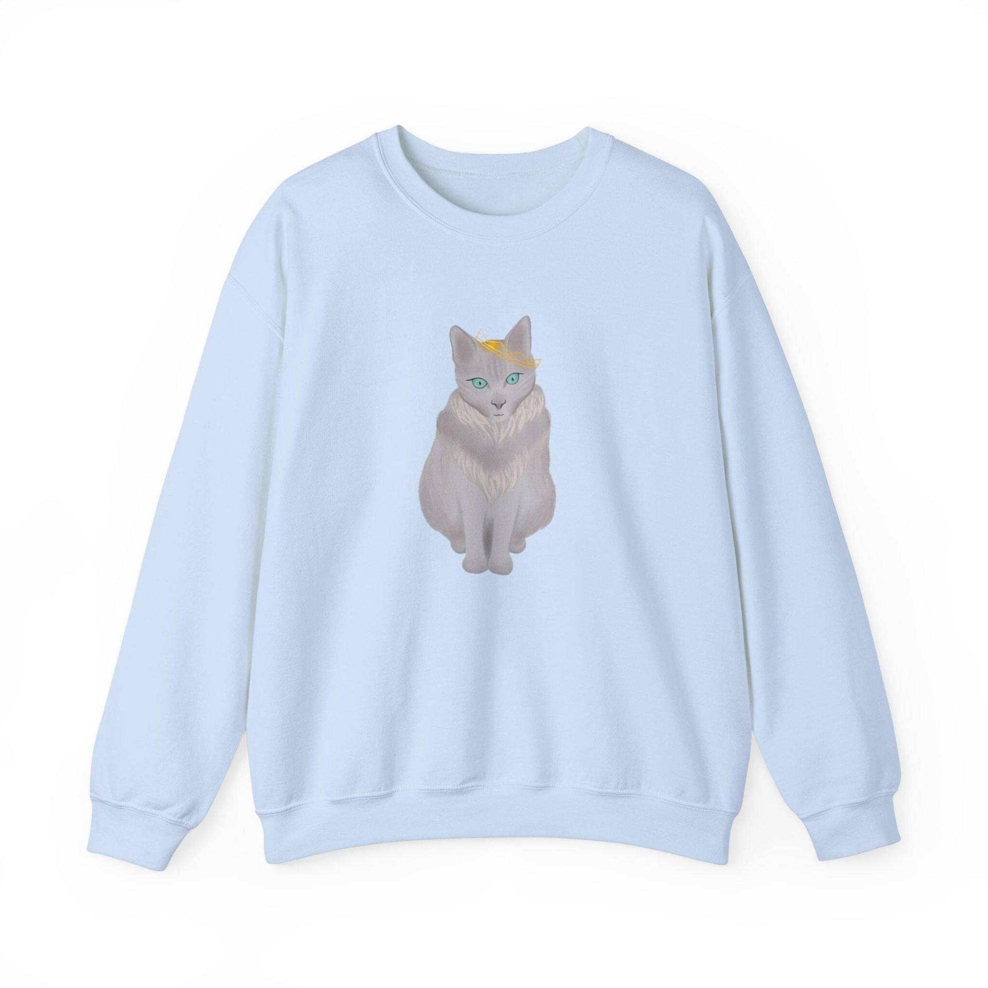 Katzen Prinzessin Sweatshirt, Katzenliebhaber Geschenk, Süßes Kitty Pullover, Gemütliches Feline Geburtstagsgeschenk, Tierliebhaber Kleidung Katzen Prinzessin Sweatshirt, Katzenliebhaber Geschenk, Süßes Kitty Pullover, Gemütliches Feline Geburtstagsgeschenk, Tierliebhaber Kleidung von CucurbitaDesign