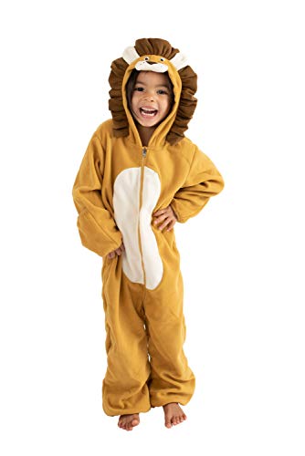 Cuddle Club Fleece Baby Romper Jumpsuit, Lion, 18-24 Months von Cuddle Club