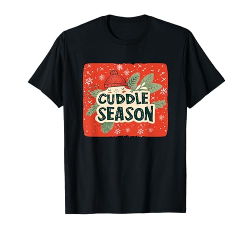 Teilen Sie die Wärme in der Kuschelzeit für Jungen und Mädchen T-Shirt von Cuddle Season