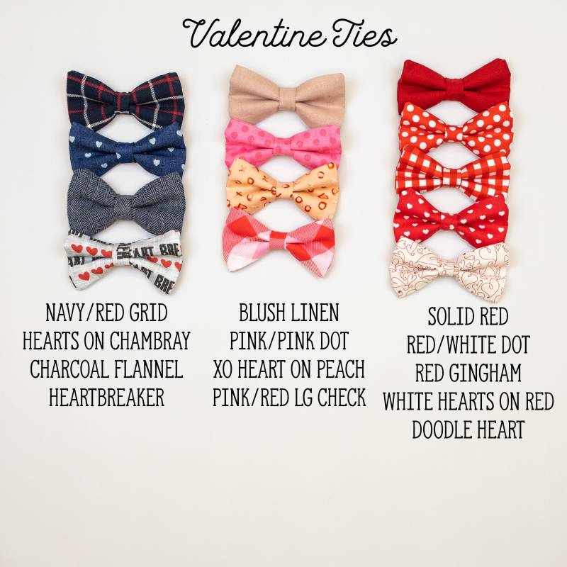 Extra Valentine Babykrawatte. Cuddle Sleep Dream Snap On Krawatte, Keine Eigenständige Fliege Oder Krawatte. Neugeborene, Baby, Säugling, Kleinkind von CuddleSleepDream