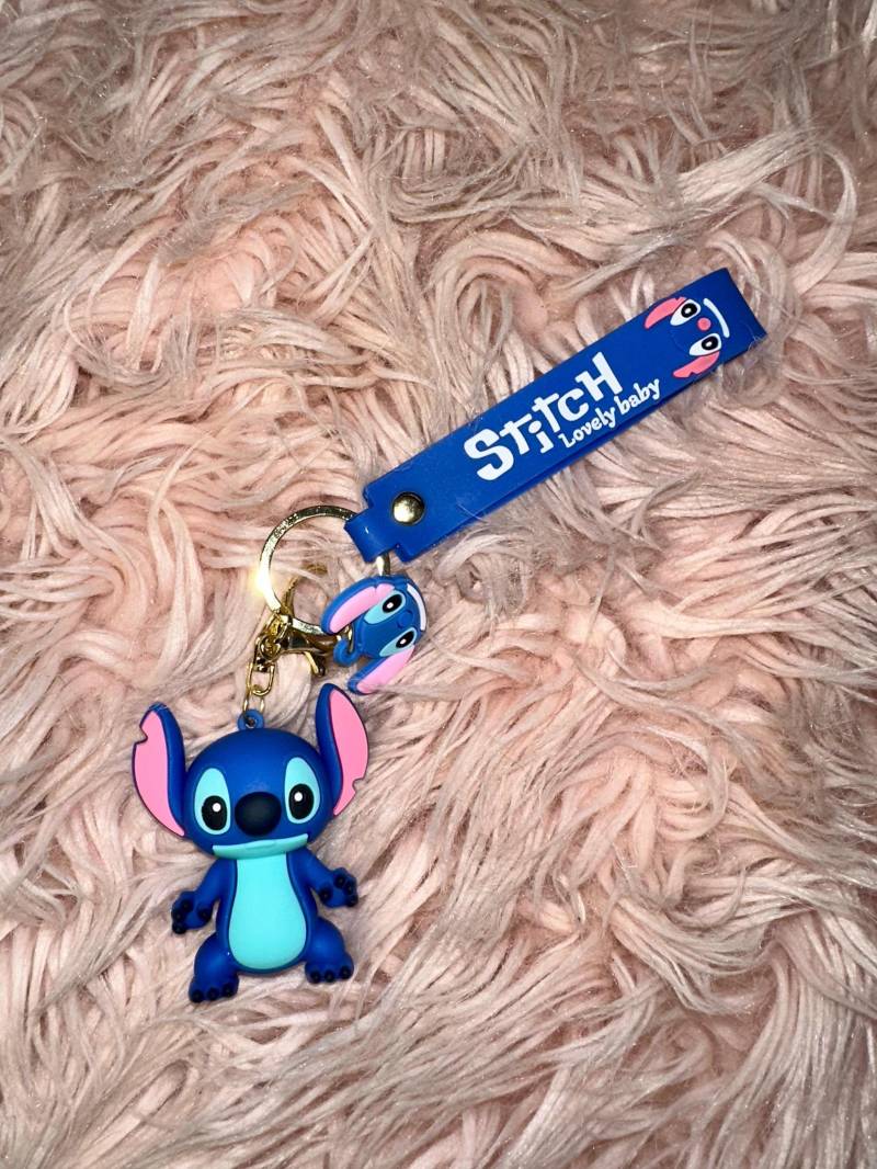 Schlüsselanhänger Stitch Blau, Perfekt Als Geschenk Für Klein Und Groß Stitchanhänger, Stitchgeschenke, Artikel Cuddle Bouquets von CuddlexBouquets