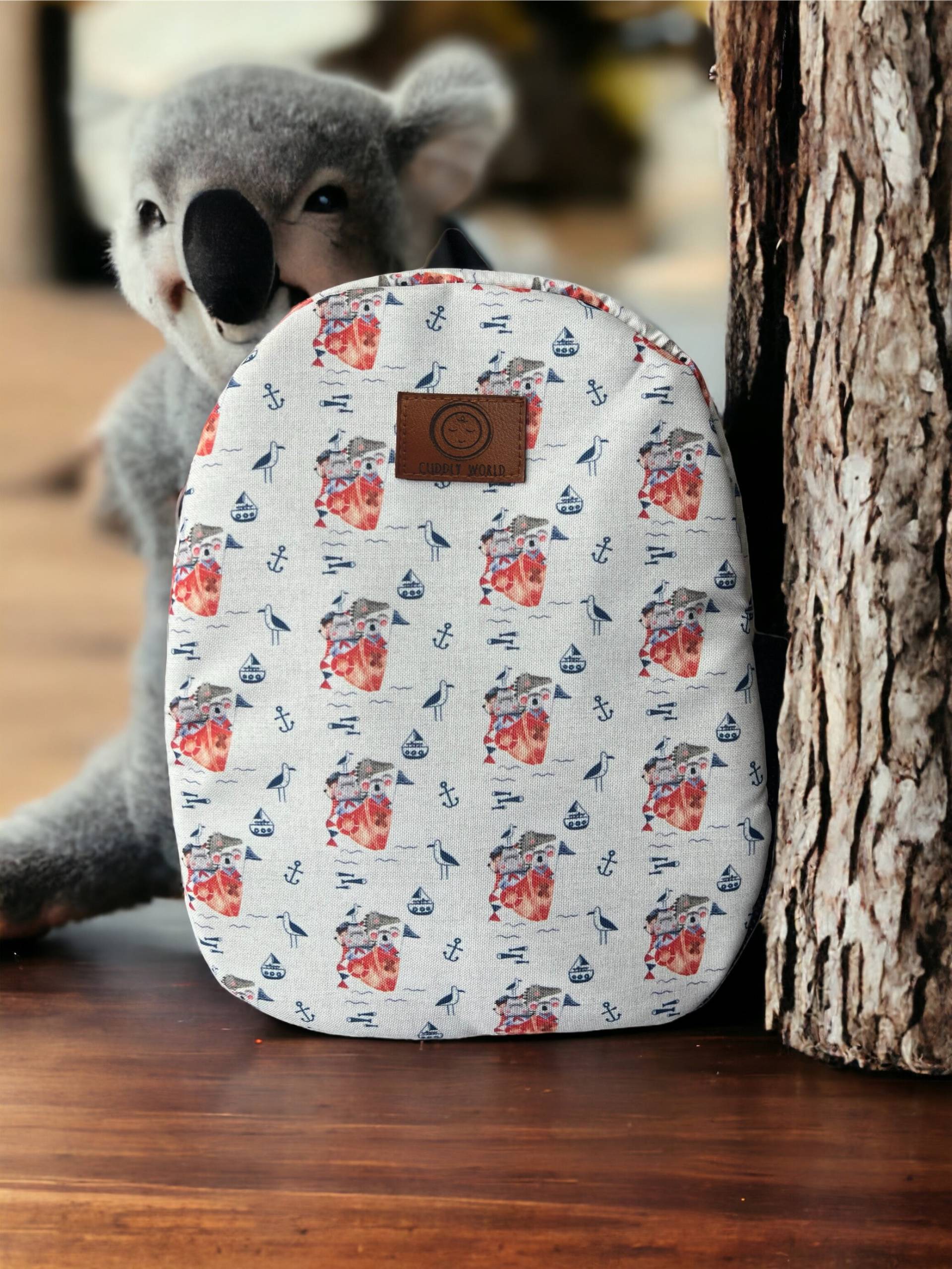 Boot Freunde Mittelgroß Rucksack, Kleinkinder Vorschul Rucksack Top Griff Zippy Für Schule, Kindergarten Kinder Geschenk Kuschelwelt von CuddlyWorldAustria