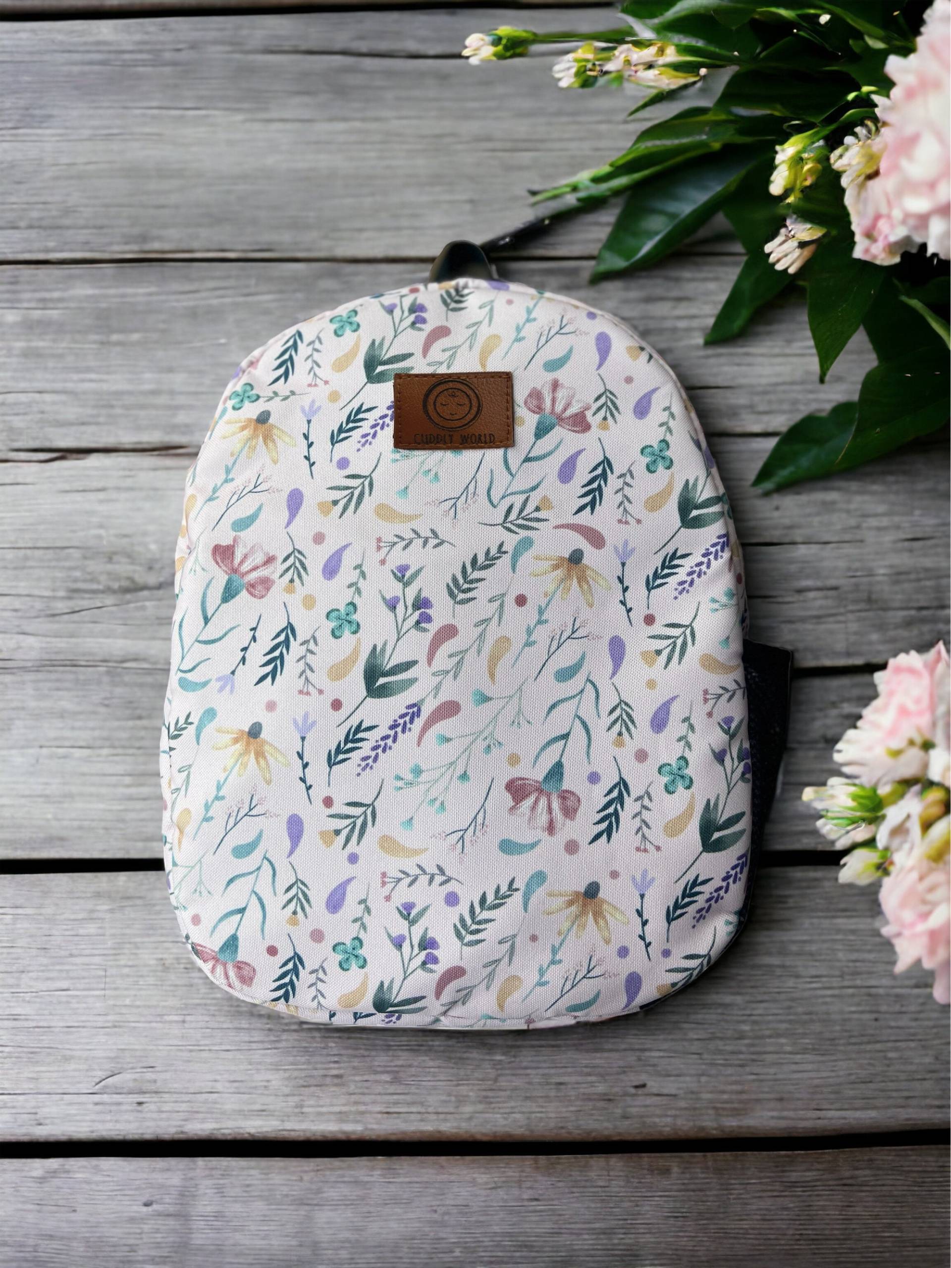 Rosa Frühling Mittelgröße Rucksack, Kleinkinder Vorschul Top Griff Zippy Kindergarten Kinder Geschenk Kuschelwelt von CuddlyWorldAustria