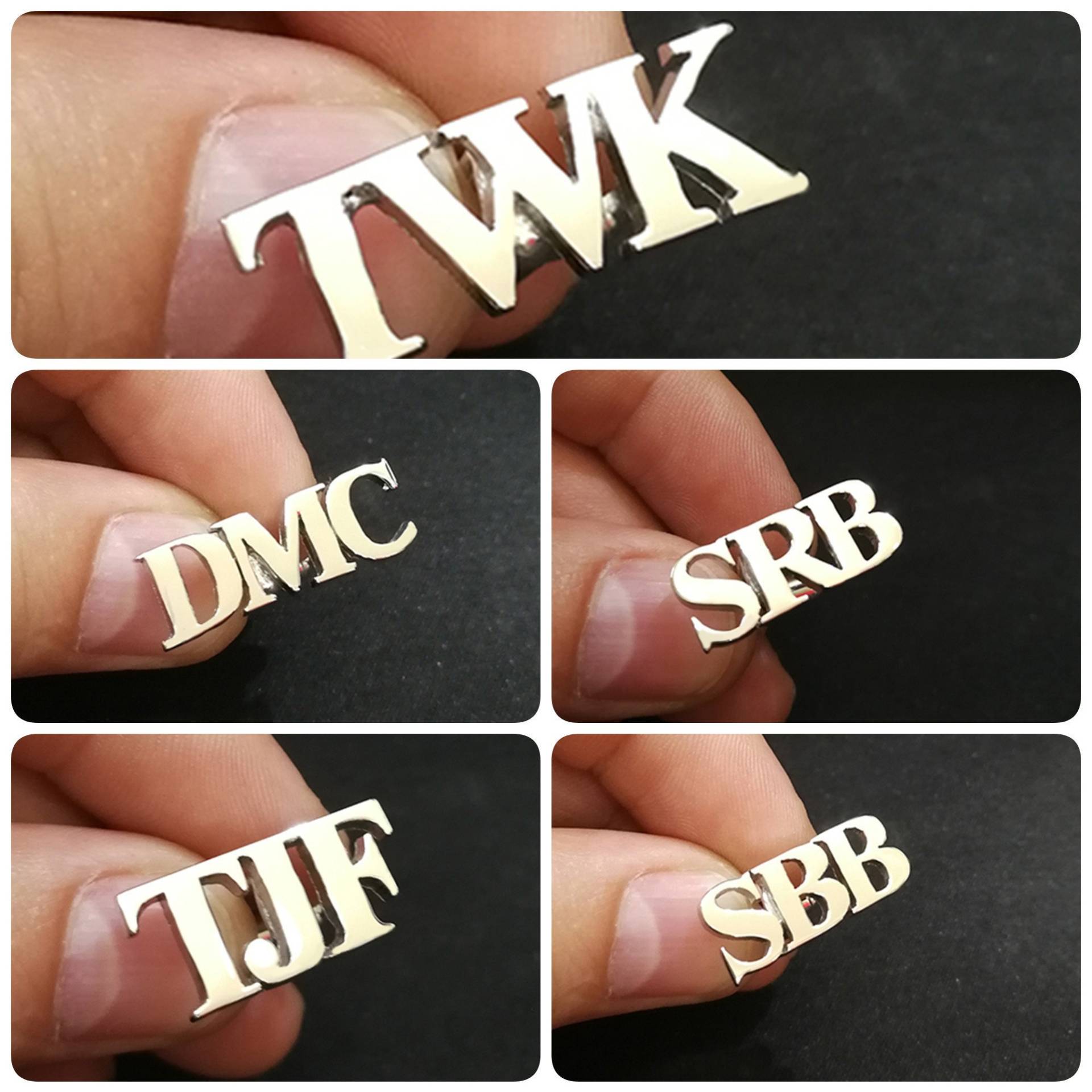 Benutzerdefinierte Manschettenknöpfe, Initialen Personalisierte Groomsmen Geschenk, Bräutigam Hochzeit Name Valentinstag Geschenk von CufflinkShopBoutique