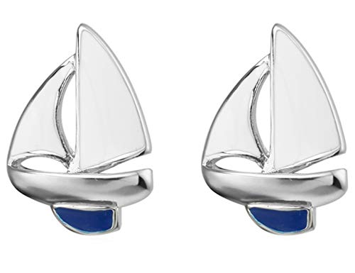 Cufflinks Direct Bootfahren, Segeln Segelboot Segelboot Segeln Yacht Geschenk Manschettenknöpfe (Manschettenknöpfe mit gravierter Geschenkbox) von Cufflinks Direct