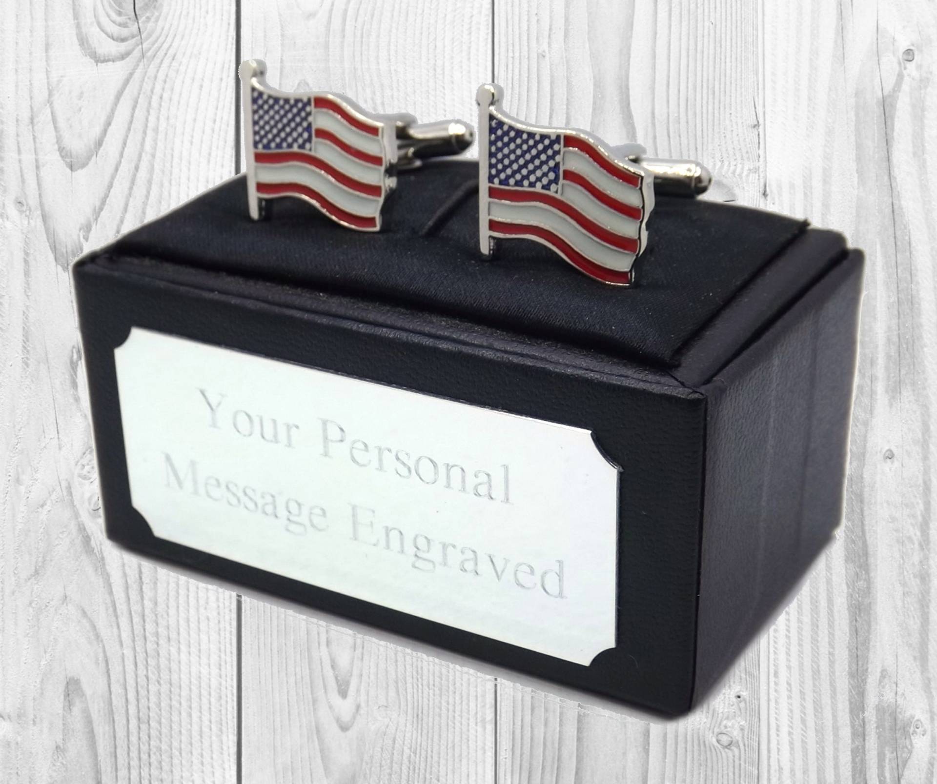 Usa American Stars Und Streifen Alte Herrlichkeit Flagge Manschettenknöpfe Von Cufflinks Direct Jahrestagsgeschenk Weihnachten Geschenk von CufflinksDotDirect