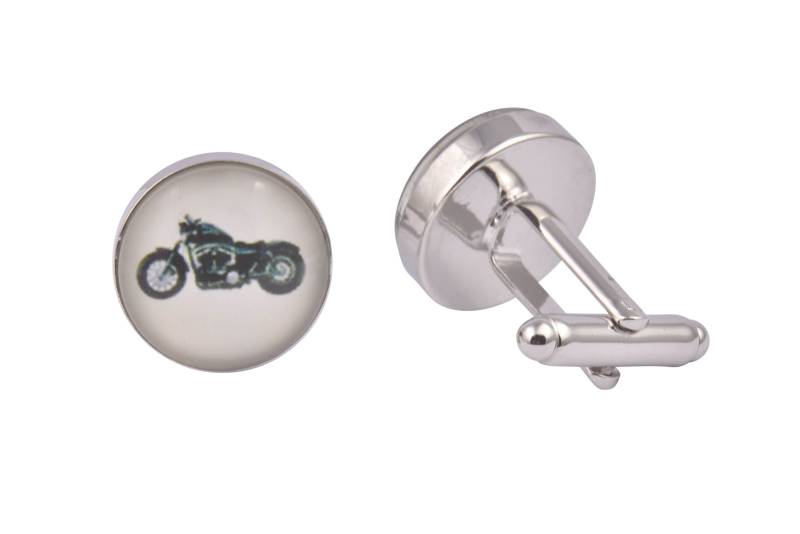 Manschettenknöpfe Mit Motorrad Low Rider Herren Shop Beliebte Super Erschwingliche Spezielle von CufflinksGiftHub