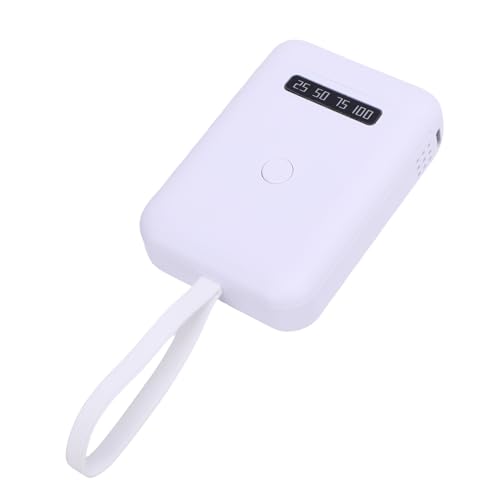 Cuifati LED -Haarverlängerungshärtungs -Lampen -Perücken -Verlängerung Licht 405 Nm Tragbares Schnelles Aushärtung mit 6 LED -Chips 5000mAh Batterie für Salon und Heimgebrauch (WHITE) von Cuifati